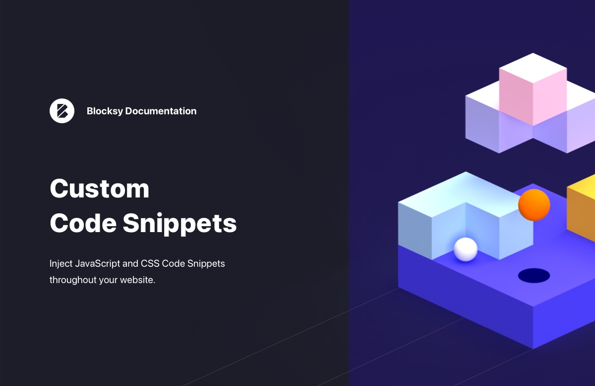 Custom Code Snippets - Blocksy