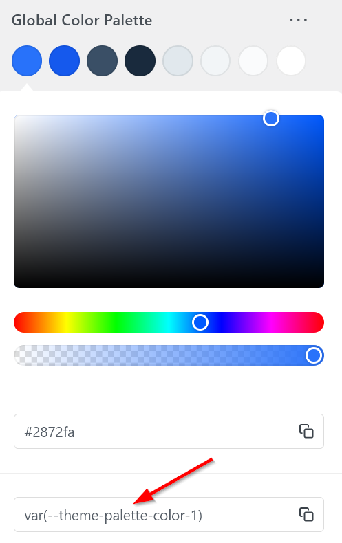 Light mode color updated, shown in the Customizer