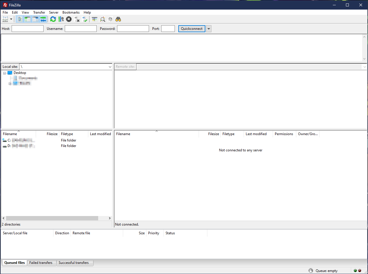 FileZilla Client