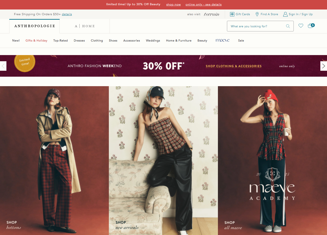 Anthropologie discounts