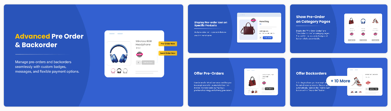 Advanced Pre Order and Backorders for WooCommerce