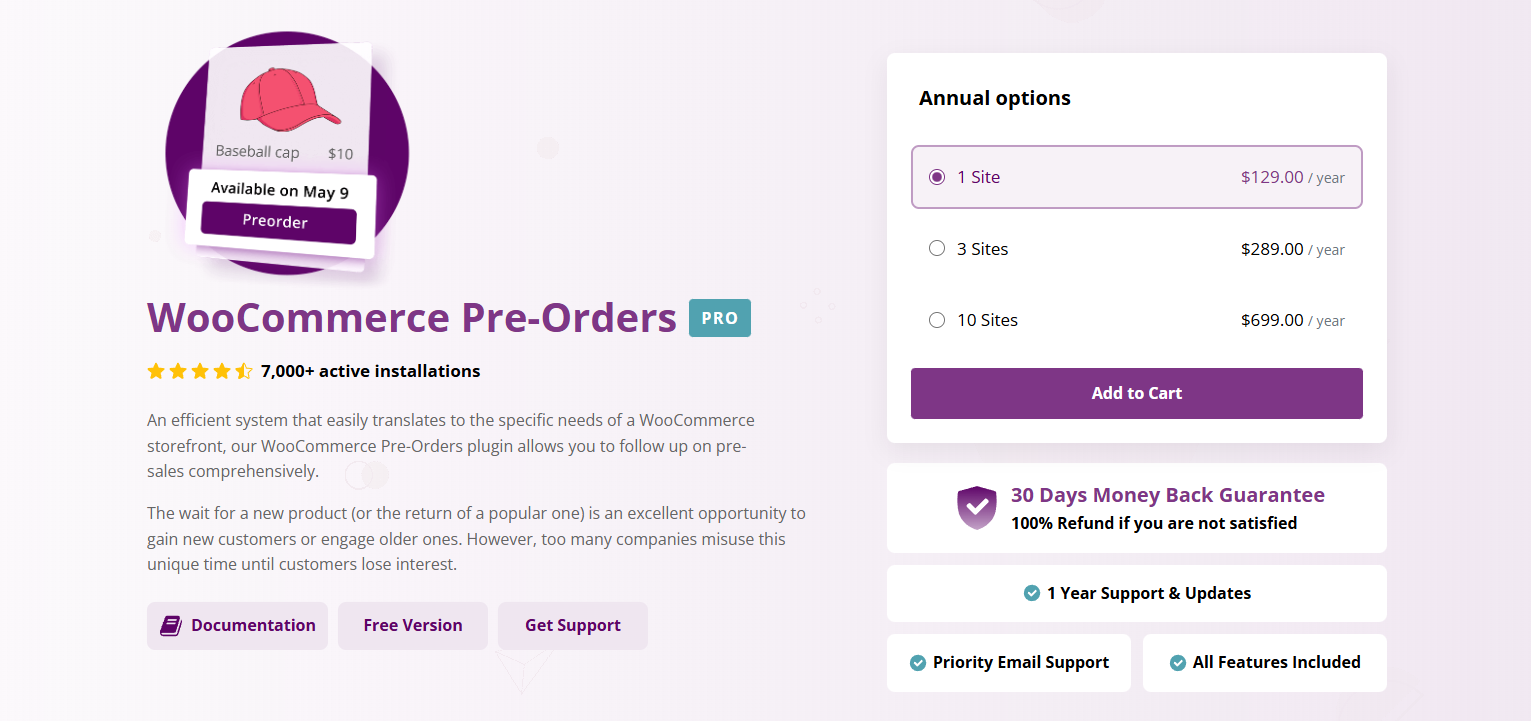 Pre-Orders for WooCommerce