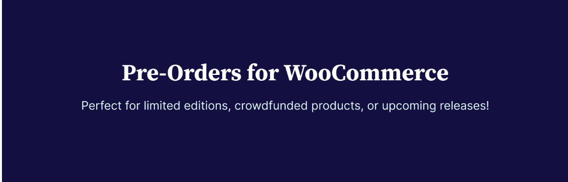 Pre-Orders for WooCommerce PreCart